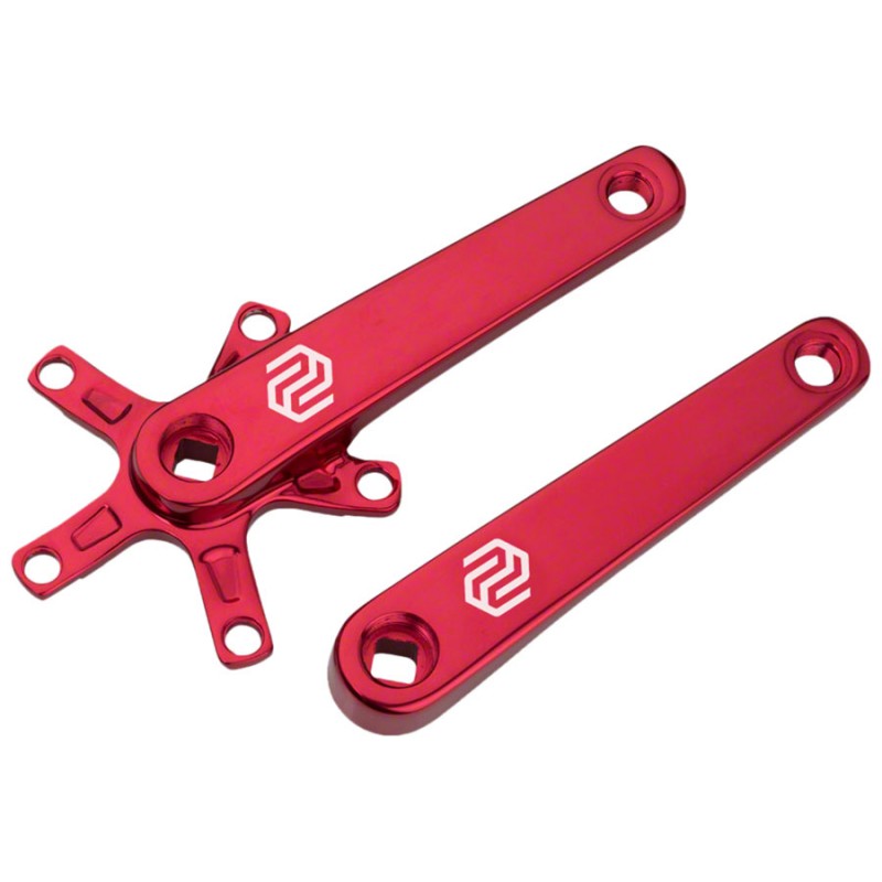PROMAX SQ-1 Crank Set 3 piece 150mm Red PROMAX SQ-1 Crank Set 3 piece 150mm Red