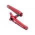 PROMAX HF-2 Crank Set 2 piece 180mm Red