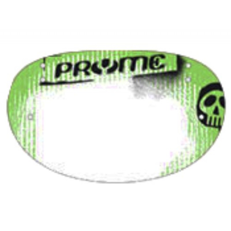 PRYME Mini Cruiser Number Plate Green