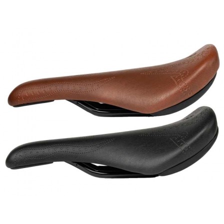 ECLAT Exile X Tyson Seat Slim Railed Black Leather