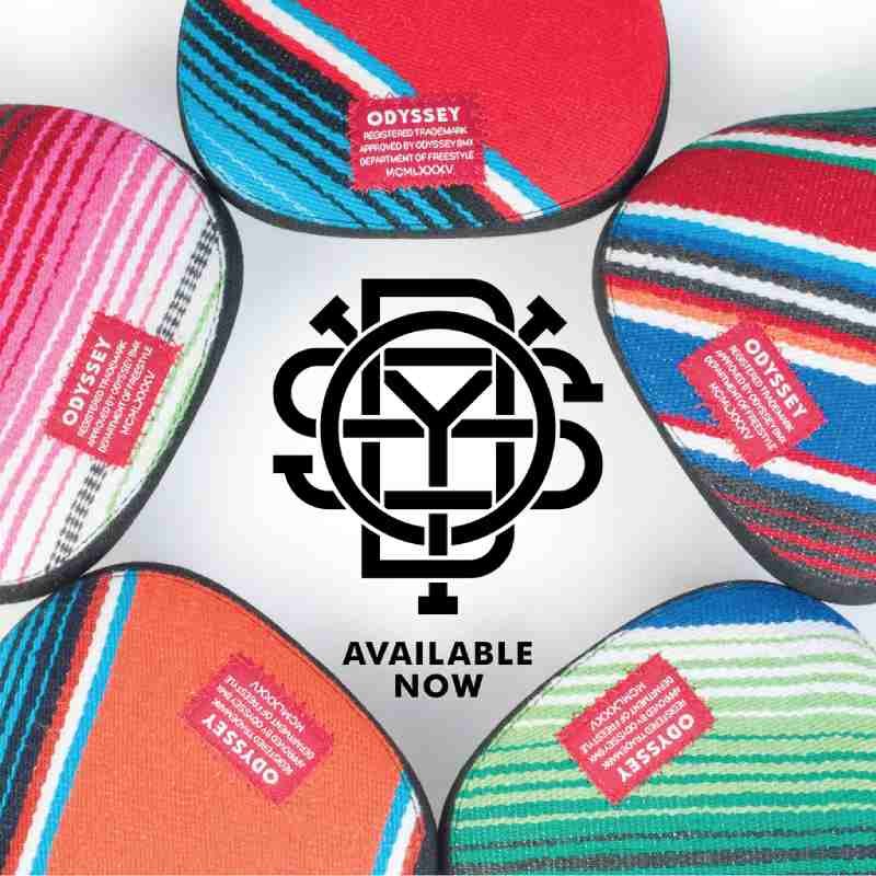 ODYSSEY Mexican Blanket Seat Railed Multi