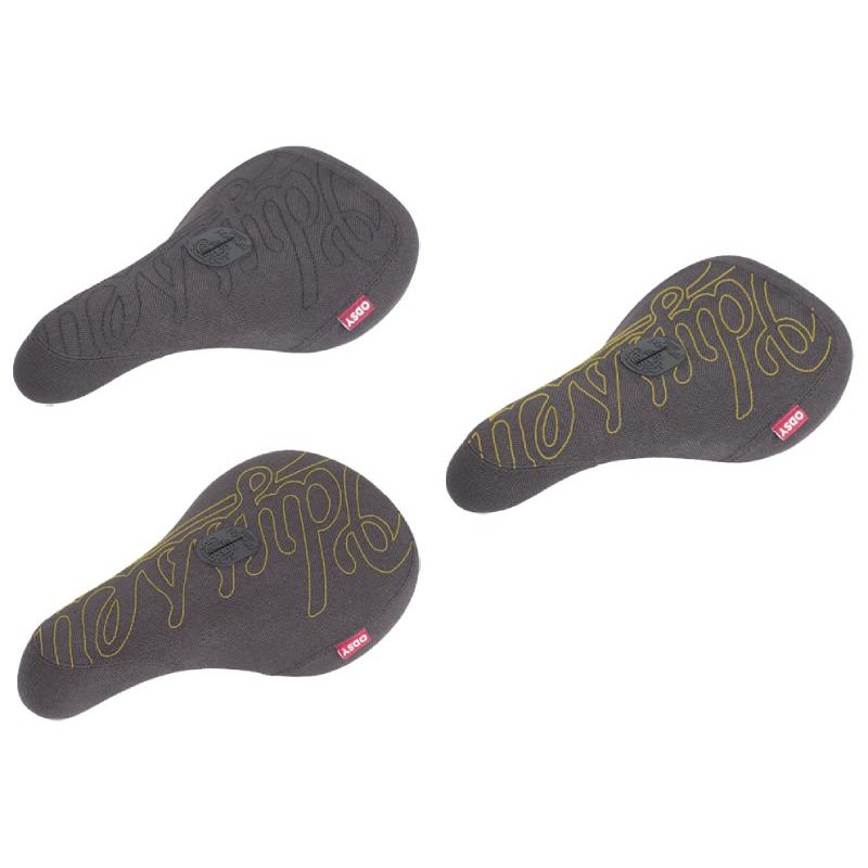 ODYSSEY Big Stitch Seat Pivotal Slim Black/Gold Stitch