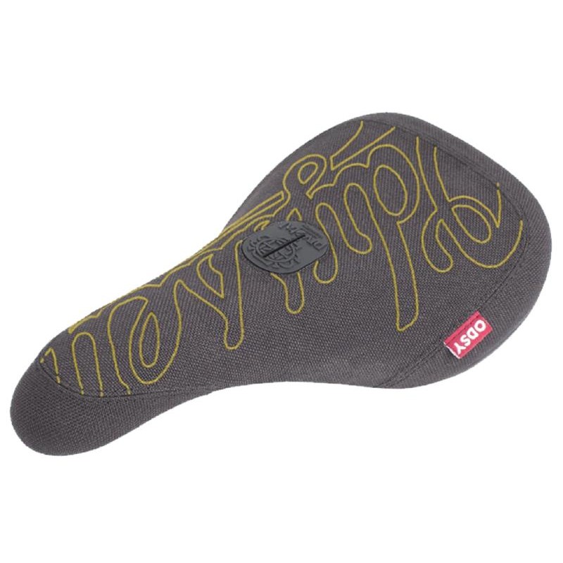 ODYSSEY Big Stitch Seat Pivotal Slim Black/Gold Stitch