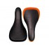 S & M Thin Seat Rail Black/Orange
