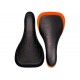 S & M Thin Seat Rail Black/Orange
