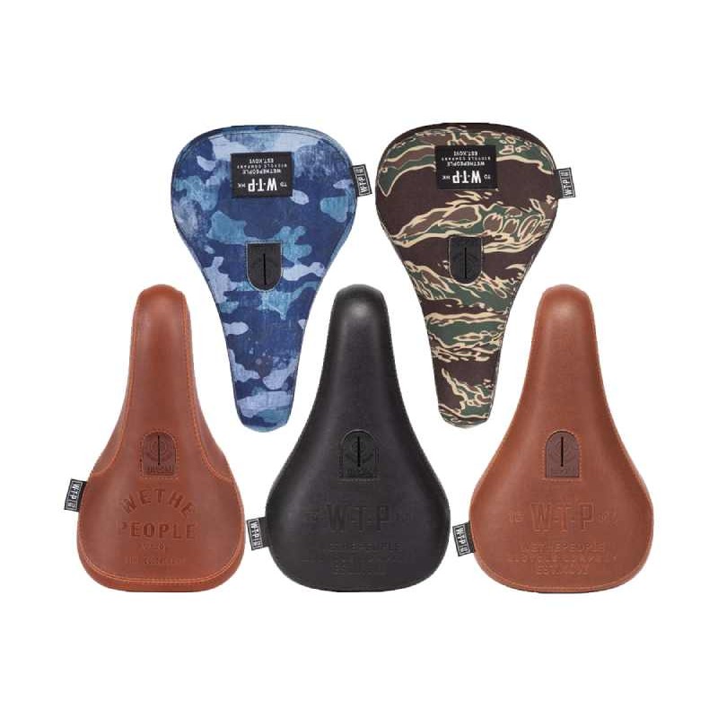 WETHEPEOPLE Team Seat Slim Saddle Pivotal Leather Black