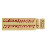 REDLINE Retro Decal Set Red