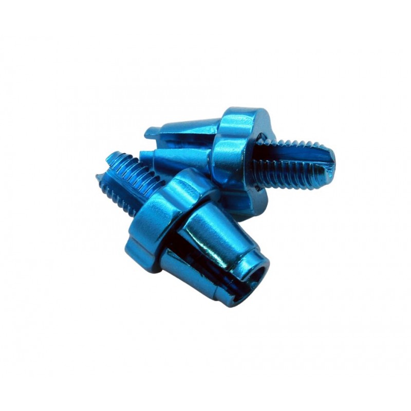 SALT M7 Brake Cable Barrel Adjuster Cyan