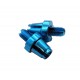SALT M7 Brake Cable Barrel Adjuster Cyan