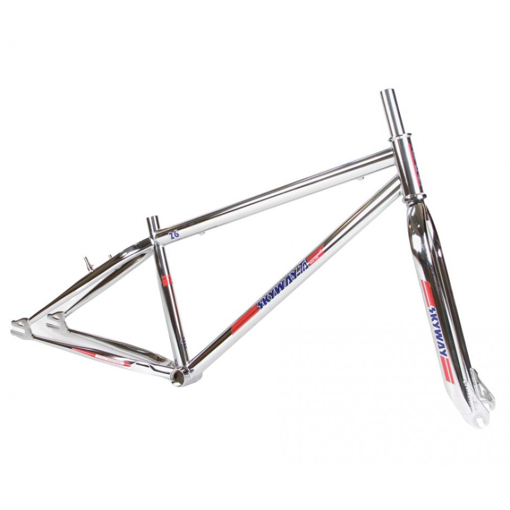 SKYWAY TA 26 Replica Frame/Fork/Handlebar Kit Chrome BMX Bible