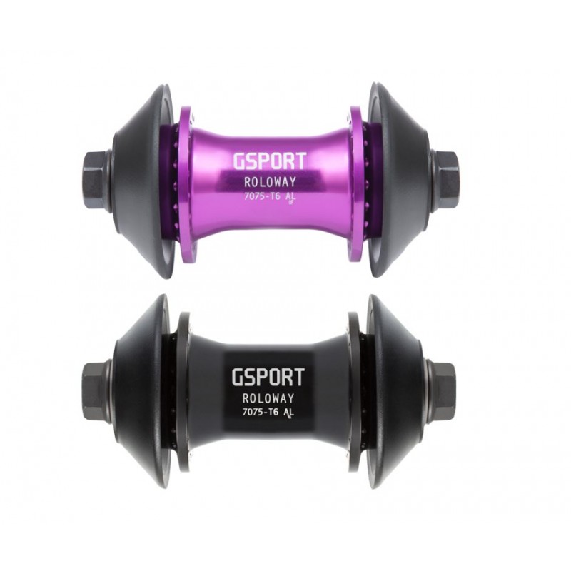 GSPORT Roloway Front Hub 3/8" Black