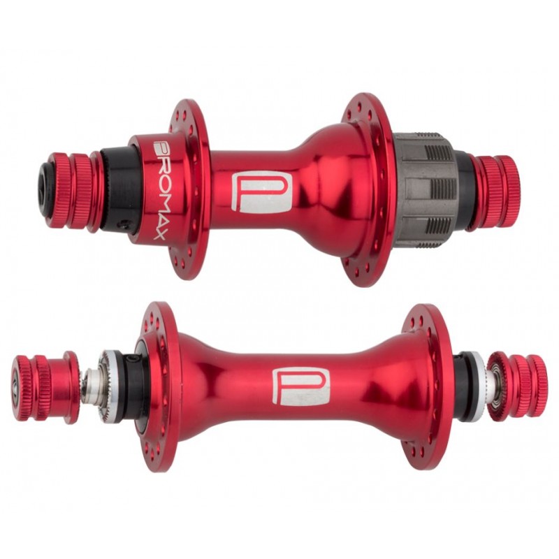 PROMAX Mini HB-M1 Hub Pair Red