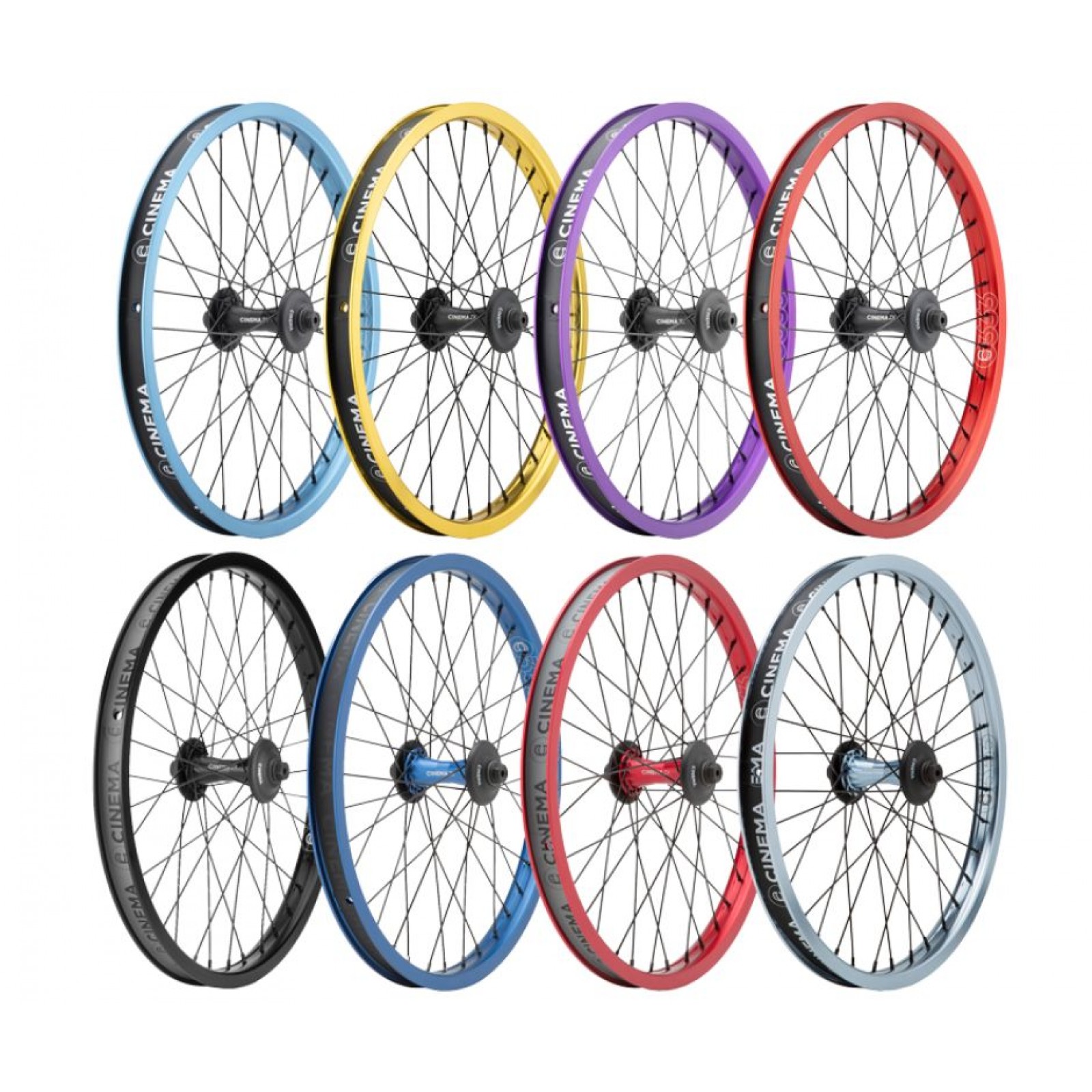 Cinema 888 Cassette Wheel Cinema BMX ZX Rear Cassette Wheel