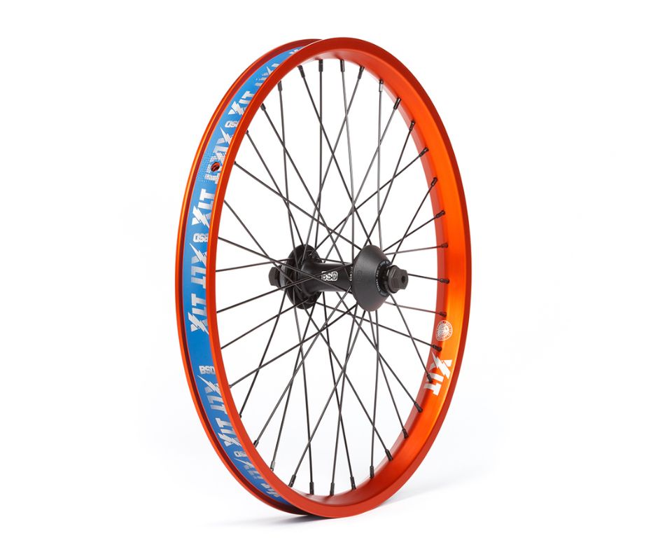 BSD | XLT / Front Street Pro Front Wheel | Orange | BMX Bible