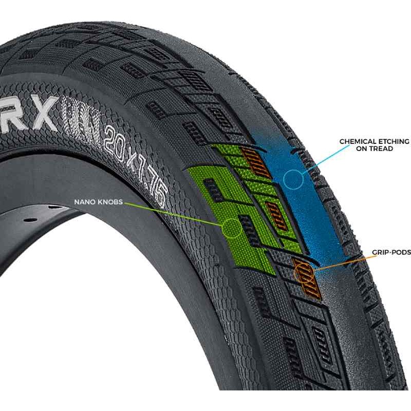 TIOGA Fastr X Tyre 20 X 1 1/8" Black