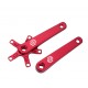 PROMAX SQ-1 Crank Set 3 piece 150mm Red PROMAX SQ-1 Crank Set 3 piece 150mm Red