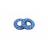 SE Wing Donut Grips Blue by SE