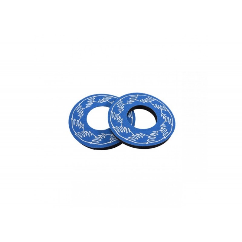 SE Wing Donut Grips Blue by SE