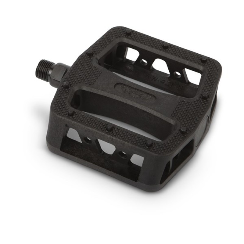 SE Bikes 12 O'Clock Nylon 9/16" Pedals Black  by SE
