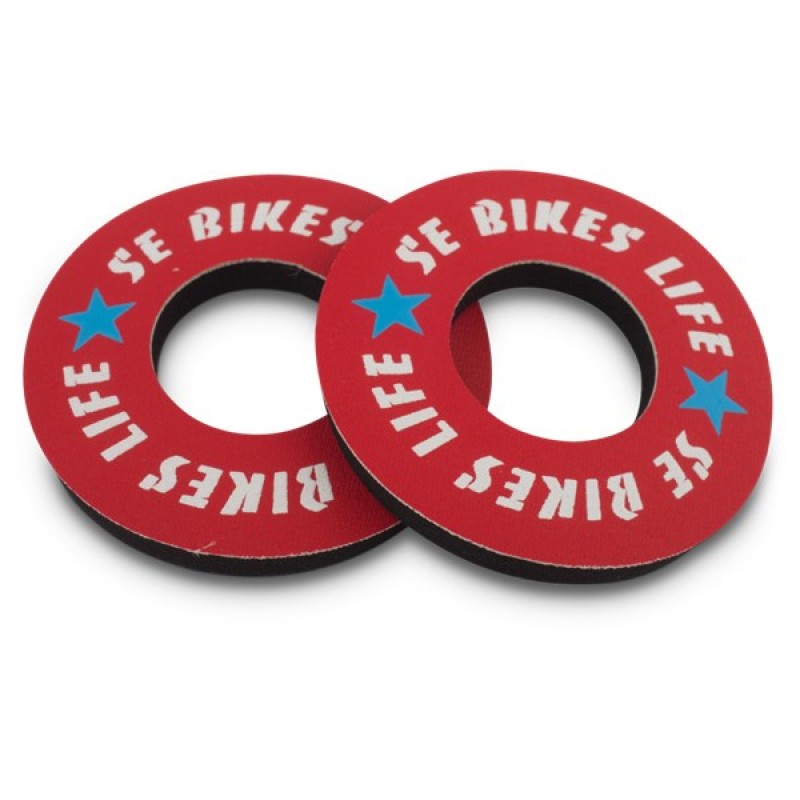 SE Bike Life Grip Donuts Red by SE