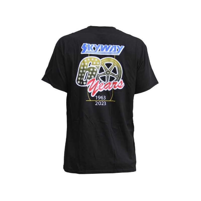 SKYWAY 60TH Anniversary USA T-Shirt Large Black