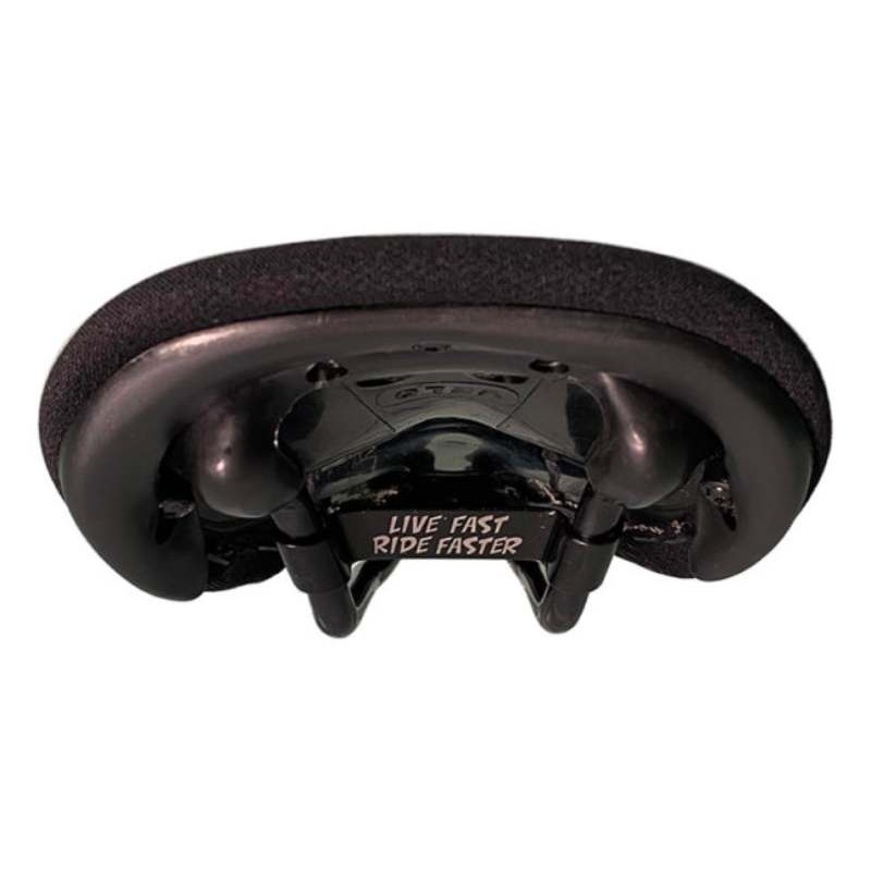 S & M Thin Seat Rail Black/Black