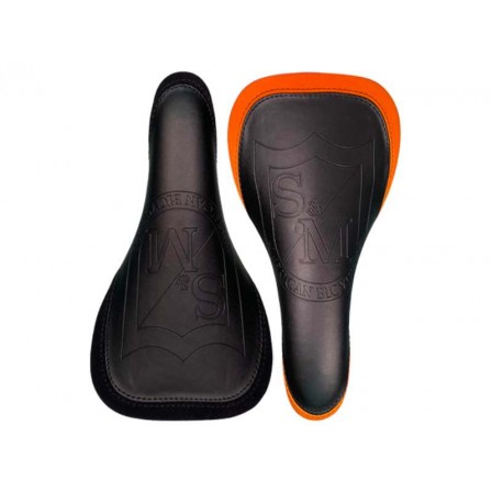 S & M Thin Seat Rail Black/Black