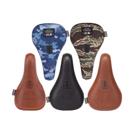 WETHEPEOPLE Team Seat Fat Padded Pivotal Leather Black