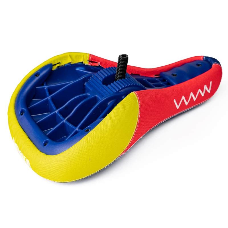 WETHEPEOPLE Team (Dan Banks) Fat Seat Pivotal Red/Yellow/Blue
