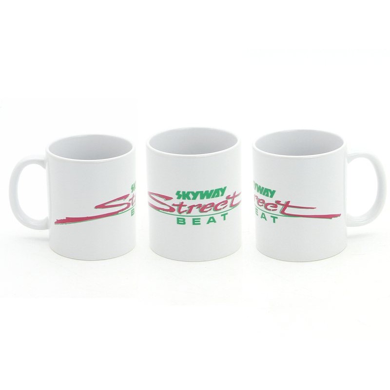 SKYWAY Street Beat Coffee Mug White