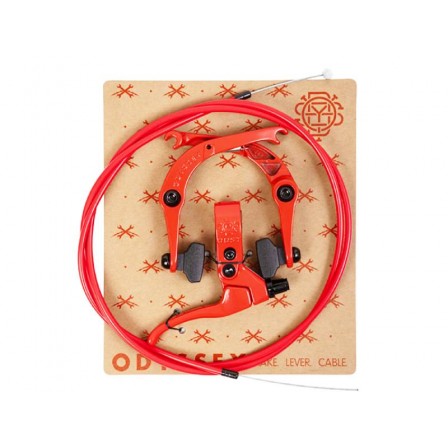 ODYSSEY Springfield U Brake Kit Fire Engine Red