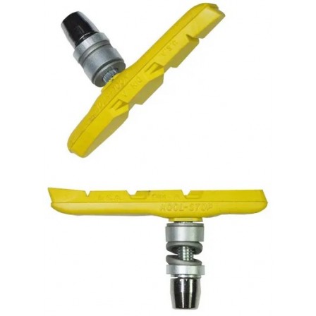 A New Item Brake Pads Kool Stop Thinline Threaded Yellow
