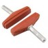 Brake Pads Kool Stop KS-CCTSA City Cantilever Non-Threaded Post Salmon