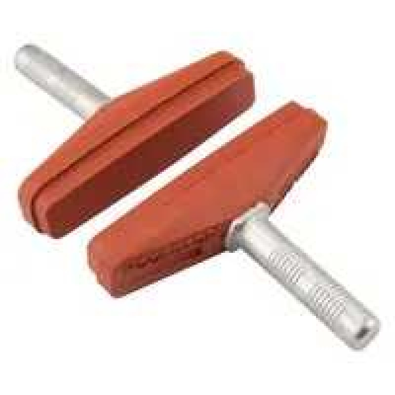 Brake Pads Kool Stop KS-CCTSA City Cantilever Non-Threaded Post Salmon