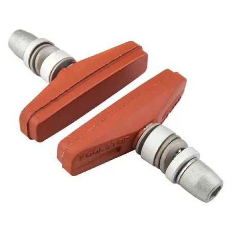Brake Pads Kool Stop KS-CTSA City Cantilever Non-Threaded Post Salmon