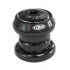 Headset Gyro Friendly 1 1/8 threadless for BMX/Freestyle Hollow Cap Black