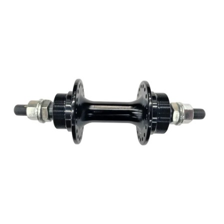 Hub Flip Flop Nutted 36H 3/8" Nutted Axle Black