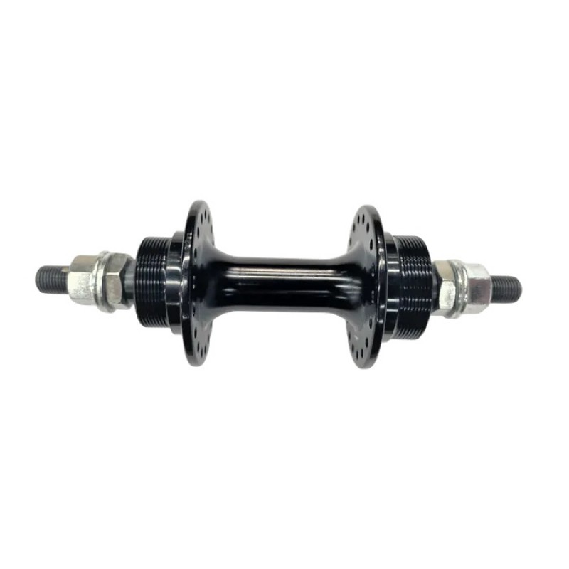 Hub Flip Flop Nutted 36H 3/8" Nutted Axle Black