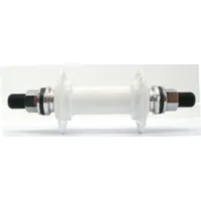 Hub Front Nutted Sealed 36 Hole 14mm Axle 100mm OLD Alloy White