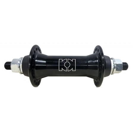 Hub Front Nutted Alloy 36H 3/8 Axle Black