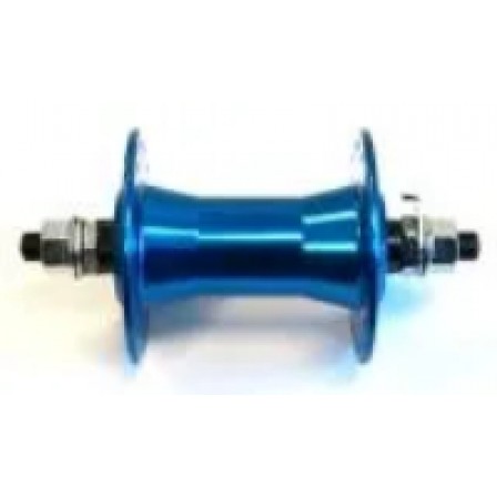 Hub Front Nutted Alloy 36H 3/8 Axle Blue
