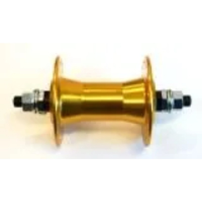Hub Front Nutted Alloy 36H 3/8 Axle Gold