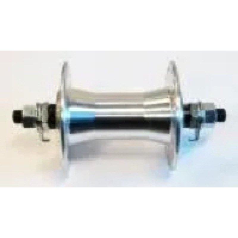 Hub Front Nutted Alloy 36H 3/8 Axle Silver