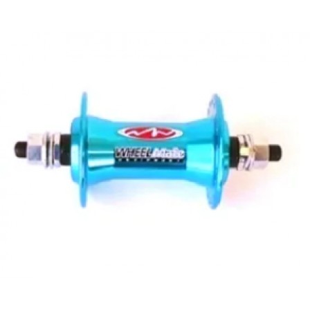 Hub Front Alloy Axle 3/8 36H Blue