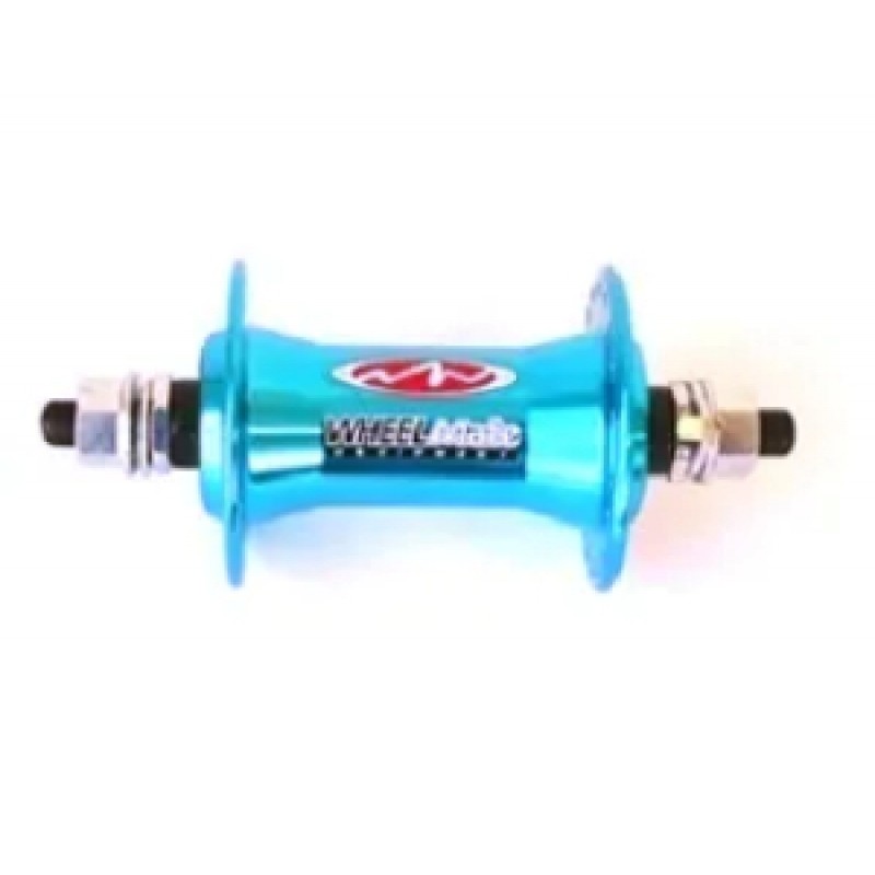 Hub Front Alloy Axle 3/8 36H Blue