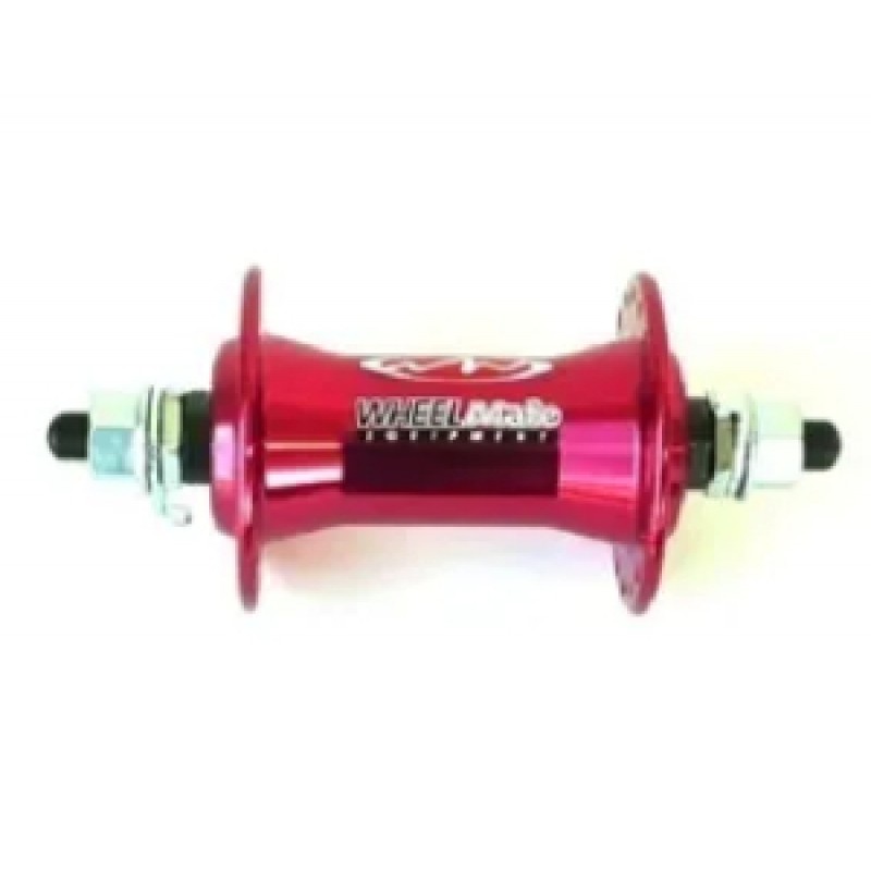 Hub Front Alloy Axle 3/8 36H Red