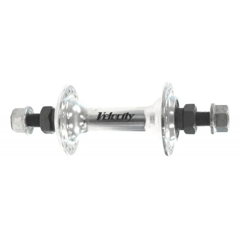 Hub Road Front Nutted 32H Silver