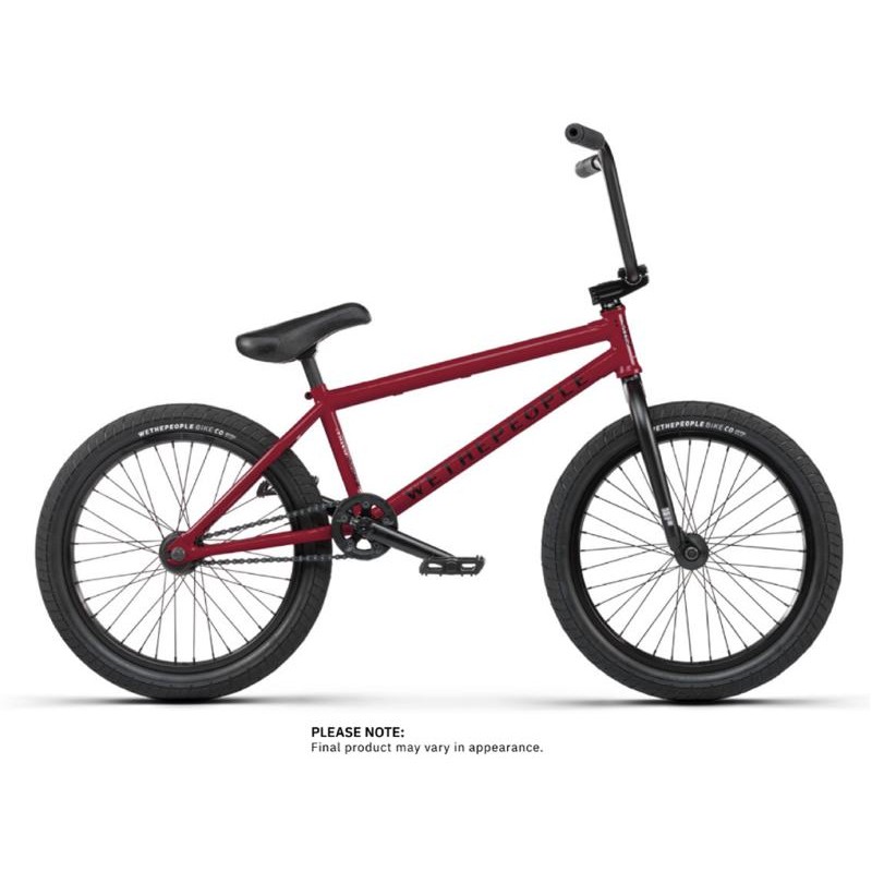 WETHEPEOPLE 2023 20" Justice Bike Matt Velvet Red
