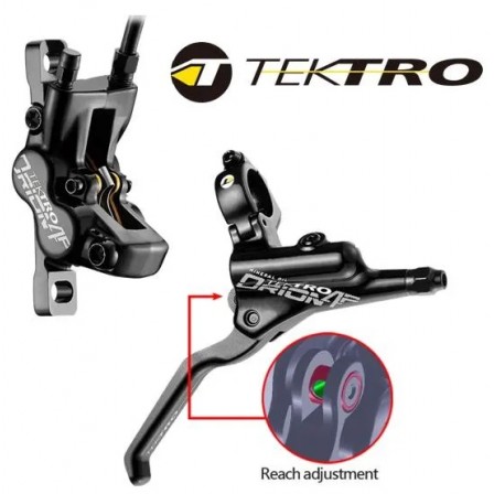TEKTRO Hydraulic Front Disc Brake Kit HD-M745F front Black