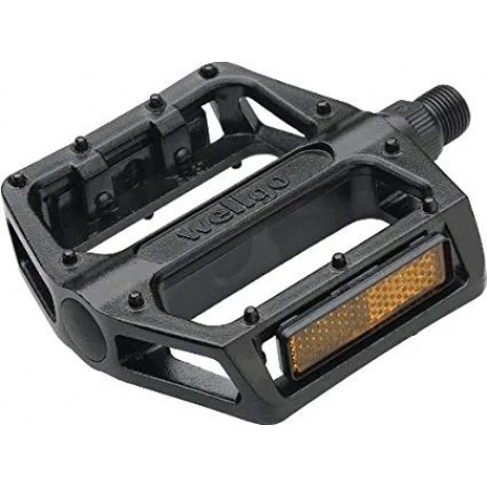 Pedals Alloy BMX 1/2"axle Black